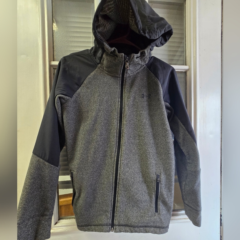 Women's Under Armour Cold Gear Zip Up Hoody Size Small